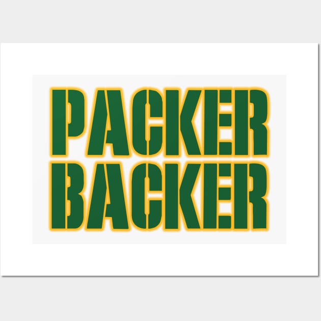 Packer Backer! Wall Art by OffesniveLine